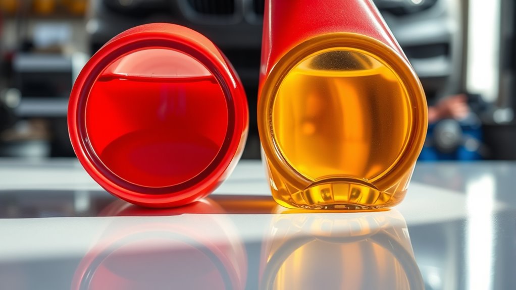 distinct lubricants for vehicles