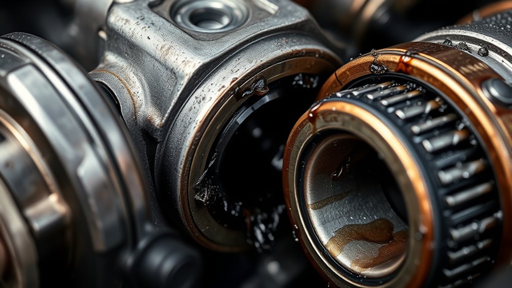 low oil pressure damages engine