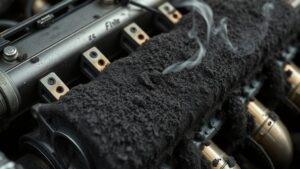 engine damage signs from oil shortage