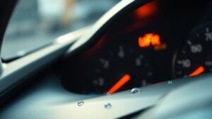 oil light activates stopped